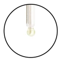 Hanna HI1083P Micro Bulb Glass pH Electrode, BNC + Pin, 3 mm Diameter | EnvMart