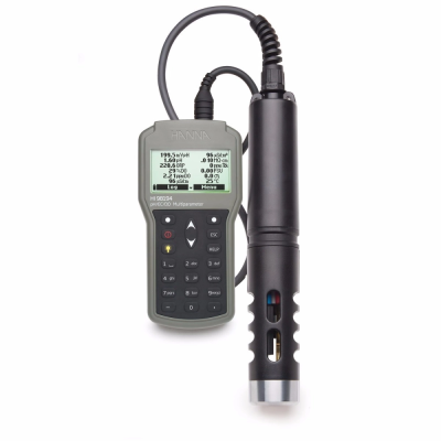 Multiparameter Field Probe HI7698194/10 for pH/ORP/EC/DO, 10m Cable, IP68 | EnvMart