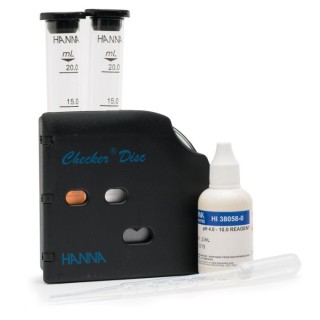 HI38058 pH Test Kit Colorimetric Checker Disc 300 Tests (4.0–10.0 pH) | EnvMart