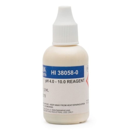 HI38058-100 pH Test Kit Replacement Reagents, 300 Tests, Colorimetric | EnvMart