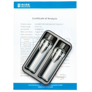 Phosphate High-Range Checker HC Calibration Check Set HI717-11, 0.0–30.0 ppm, Certificate | EnvMart