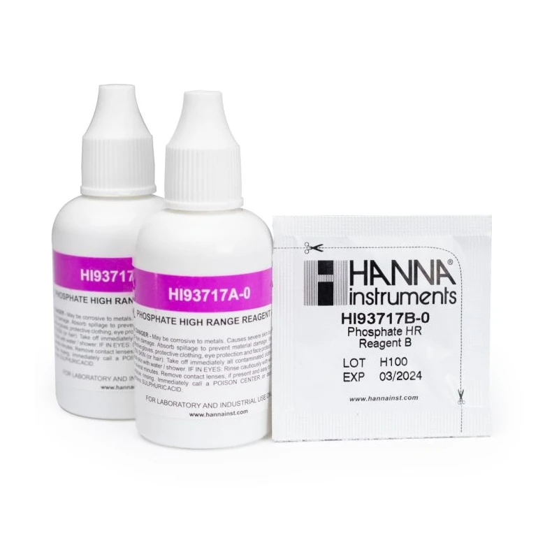Phosphate HR Reagents HI93717-01, 100 Tests, Colorimetric, Laboratory Photometer | EnvMart