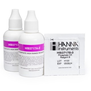 Phosphate HR Reagents HI93717-03, 300 Tests, Colorimetric, High Range | EnvMart