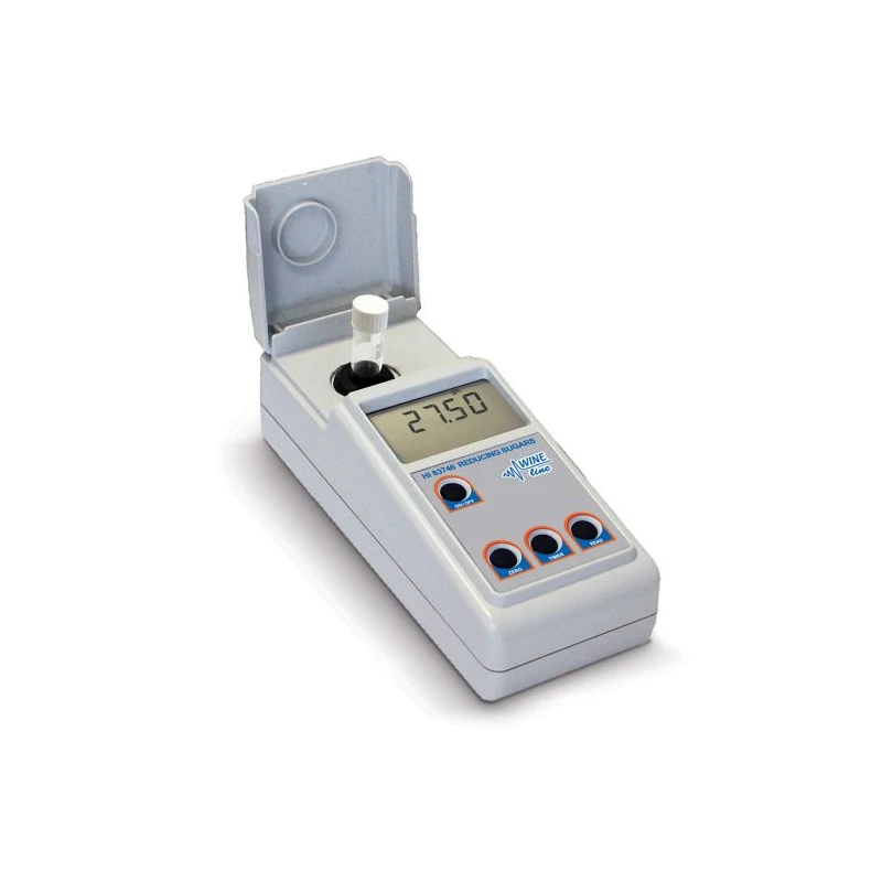 Photometer for Reducing Sugars in Wine HI83746, 0.00–50.0 g/L, Wine Sugar Analyzer | EnvMart