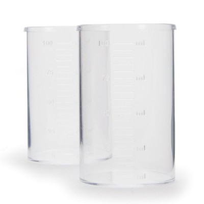 Plastic Beaker Set 100 mL HI740036P, 10 Pcs, Laboratory Grade | EnvMart