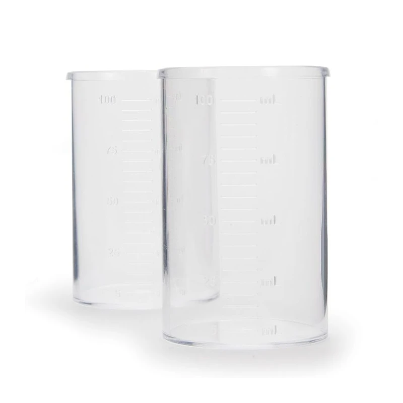 Plastic Beaker Set 100 mL HI740036P, 10 Pcs, Laboratory Grade | EnvMart
