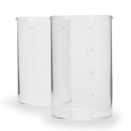 Plastic Beaker Set 100 mL HI740036P, 10 Pcs, Laboratory Grade | EnvMart