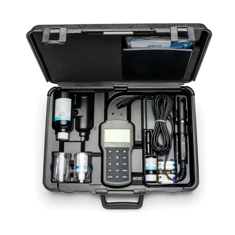 Polarographic Dissolved Oxygen Probe HI764073, Protective Sleeve, Integrated Temperature Sensor, PTFE Membrane | EnvMart