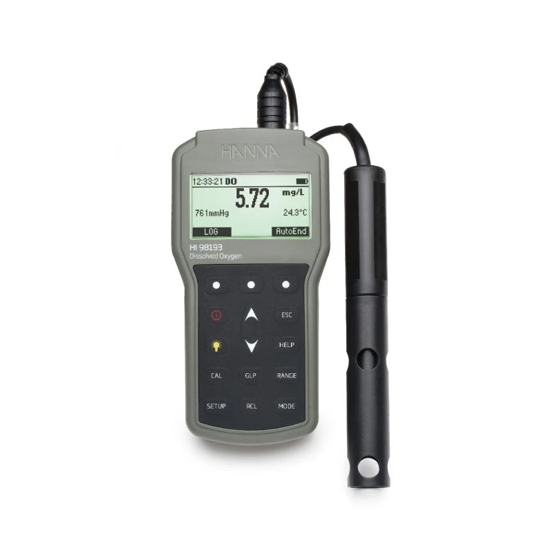 Polarographic Dissolved Oxygen Probe HI764073, Protective Sleeve, Integrated Temperature Sensor, PTFE Membrane | EnvMart