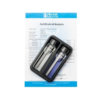 Pool Line Alkalinity Checker HC Calibration Check Set HI7754-11 | Pool Water Colorimeter Standard | EnvMart