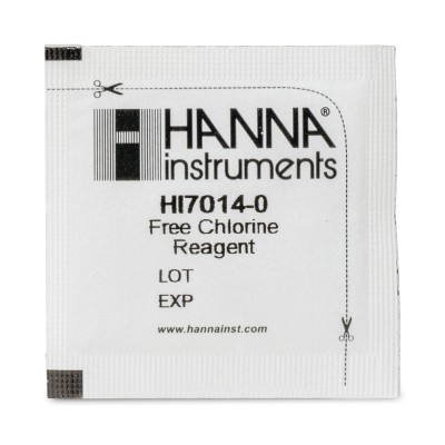 HI7014-25 Pool Line Free Chlorine Reagents, DPD Method, 25 Tests | EnvMart