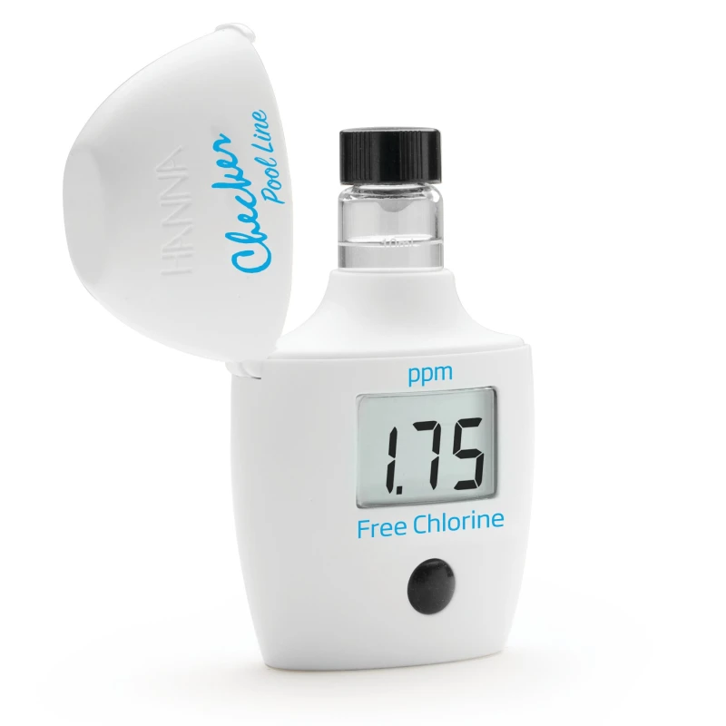 Hanna HI7014 Pool Line Free Chlorine Checker HC Portable Colorimeter 0.00–2.50 ppm | EnvMart
