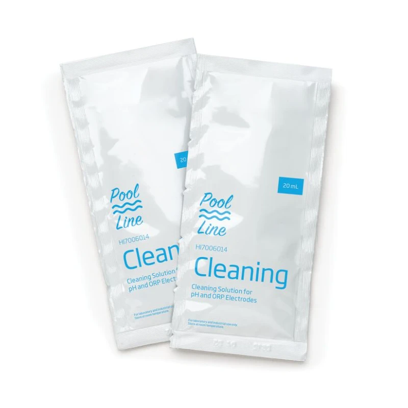 Pool Line General Purpose Cleaning Solution HI7006014P, 20 mL Sachets, Probe Maintenance | EnvMart