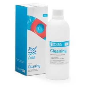 HI70614L Pool Line General Purpose Cleaning Solution 500 mL | pH & ORP Electrode Cleaner | EnvMart