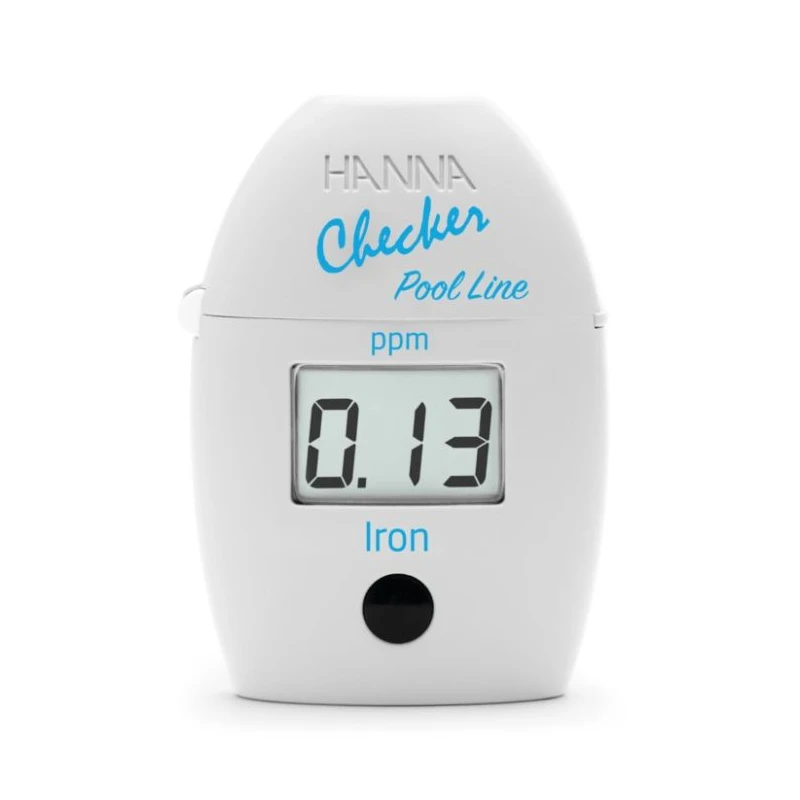 Pool Line High Range Iron Checker HC HI7214 Handheld Digital Colorimeter 0.00–5.00 ppm | EnvMart