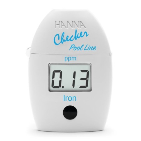 Pool Line High Range Iron Checker HC HI7214 Handheld Digital Colorimeter 0.00–5.00 ppm | EnvMart