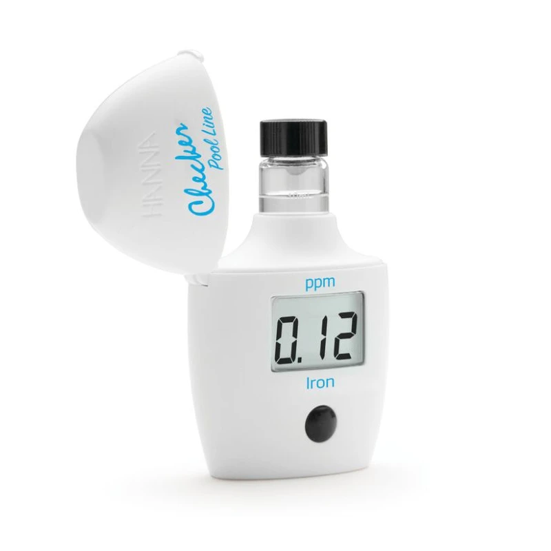 Pool Line High Range Iron Checker HC HI7214 Handheld Digital Colorimeter 0.00–5.00 ppm | EnvMart