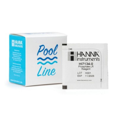 HI7134-25 Pool Line Low Range Phosphate Checker HC Reagents, 25 Tests, Ascorbic Acid Method | EnvMart