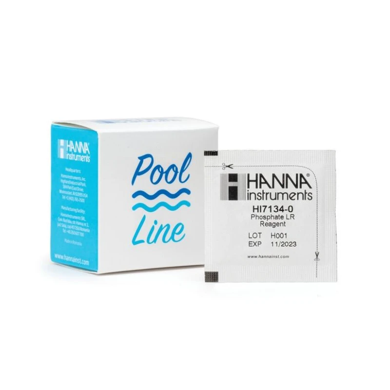 HI7134-25 Pool Line Low Range Phosphate Checker HC Reagents, 25 Tests, Ascorbic Acid Method | EnvMart