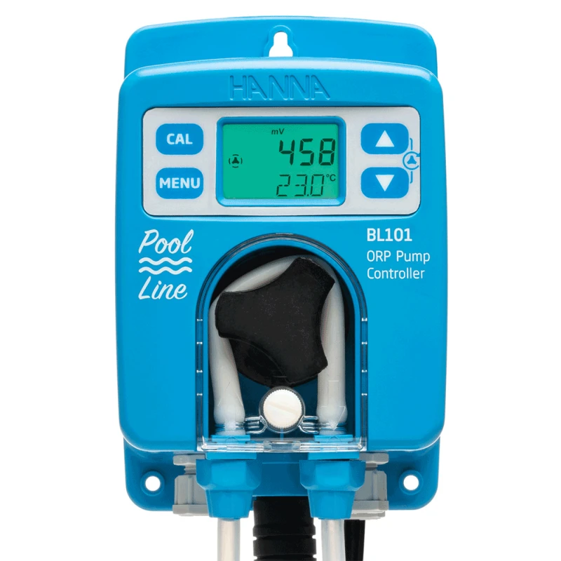 BL101 Pool Line ORP Controller and Dosing Pump, 0.5–3.5 L/h, 100–240 Vac | EnvMart