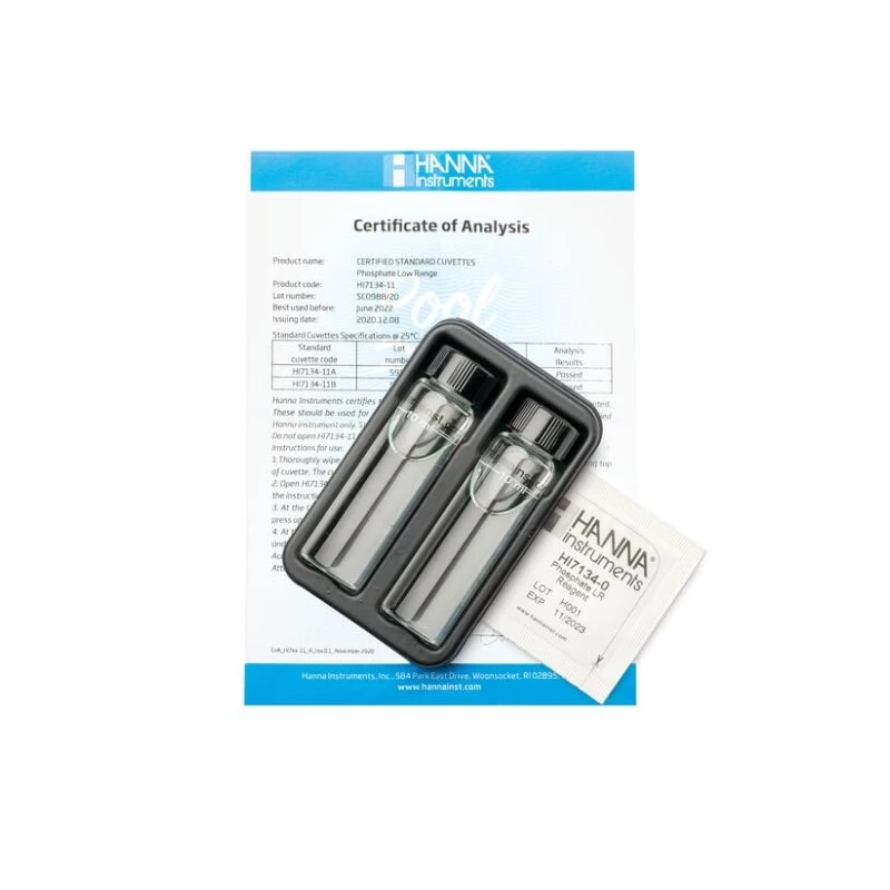 Pool Line Phosphate Low Range Checker HC Calibration Check Set HI7134-11 | EnvMart