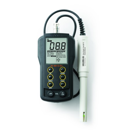 HI9813-61 Portable pH/EC/TDS/Temperature Meter, Multi-Parameter | EnvMart