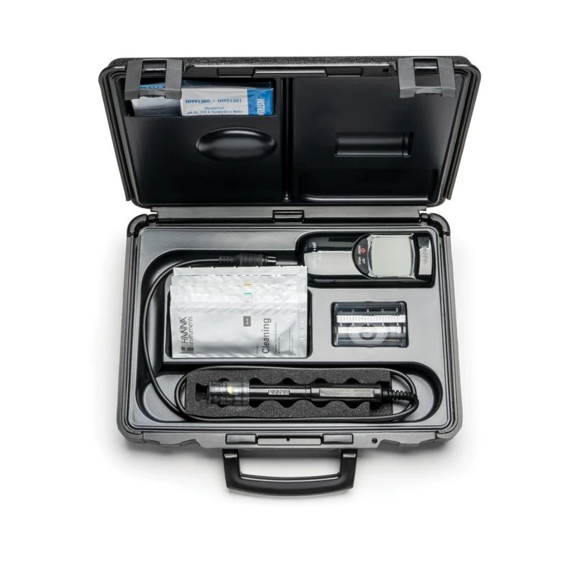 Hanna HI991300 Waterproof Portable pH/EC/TDS Meter, Low Range, Multi-Parameter | EnvMart