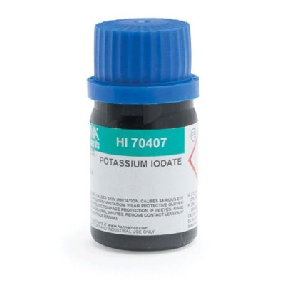 Potassium Iodate Standard Reagent HI70407, 20 g Bottle for Titration | EnvMart
