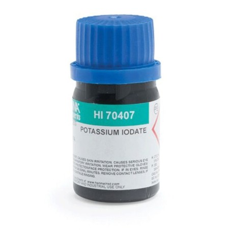 Potassium Iodate Standard Reagent HI70407, 20 g Bottle for Titration | EnvMart