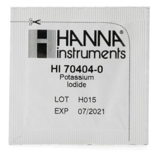 Potassium Iodide HI70404 Powder Packets, 100 Pack, Laboratory Reagent for Titrations | EnvMart