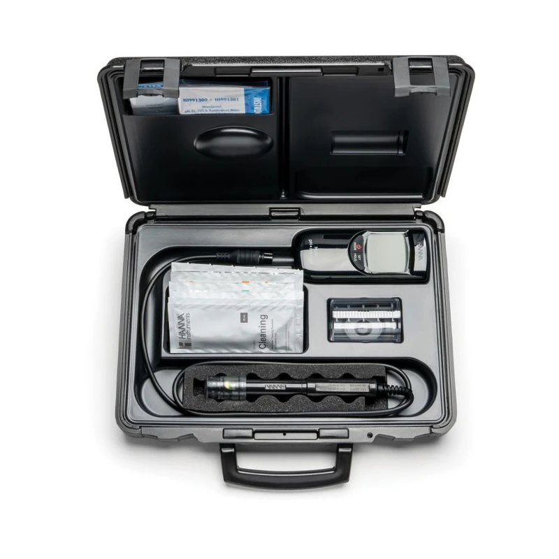 HI991301 Portable Waterproof pH/EC/TDS Meter, Multi-Parameter, High Range, EnvMart