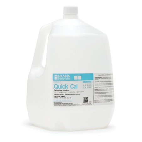 Quick Calibration Solution HI9828-27, 3.78 L for Multiparameter Meters | EnvMart