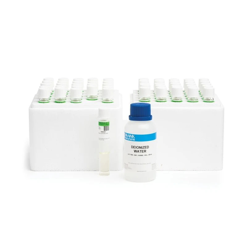 HI94763A-50 Reactive Phosphorus High Range Reagents, Barcode, 50 Tests | EnvMart