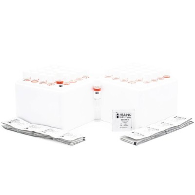 HI93758A-50 Reactive Phosphorus Reagents, 50 Test Kit, Ascorbic Acid Method for Benchtop Photometer | EnvMart