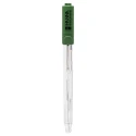 Refillable Double Junction pH Electrode HI1043P, Glass Body, High Temp, BNC + Pin | EnvMart