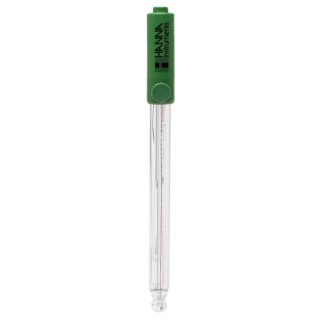 Hanna Refillable Glass Body pH Electrode with Quick Connect DIN Connector - HI11313