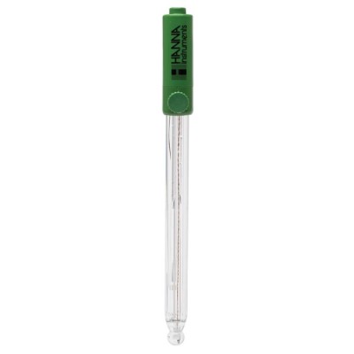 Hanna Refillable Glass Body pH Electrode with Quick Connect DIN Connector - HI11313