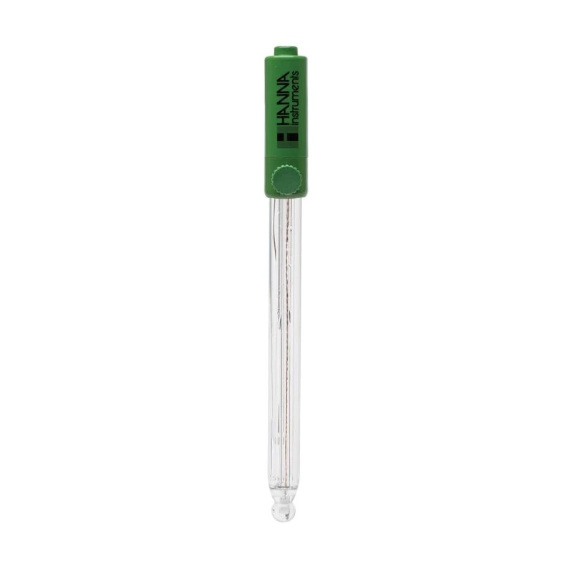 Hanna HI11313 Refillable Glass Body pH Electrode, DIN Connector, Double Junction, Lab Use | EnvMart