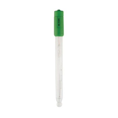 Refillable Glass pH Electrode HI1144B, Calomel Reference, High Temp, BNC | EnvMart