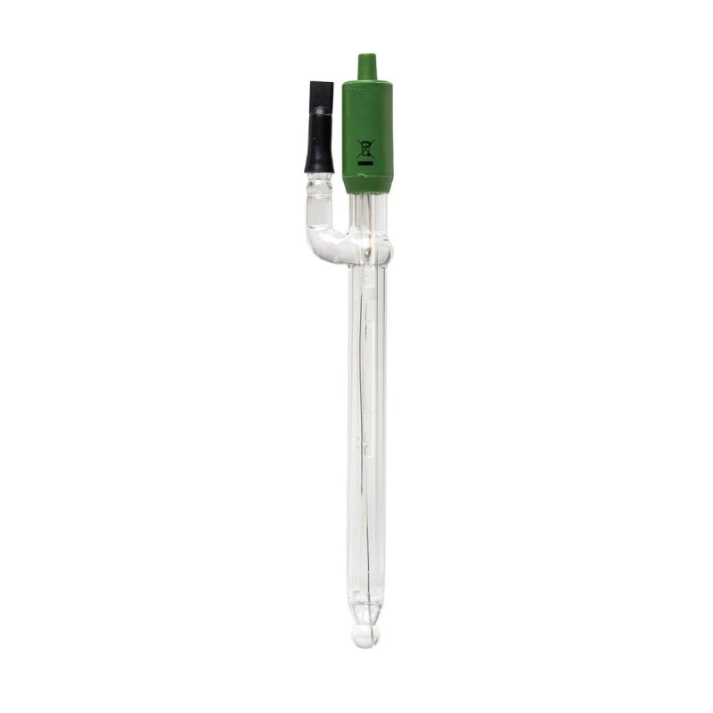 HI1135B Refillable pH Electrode with Side Arm, Double Junction, Glass Body, BNC Connector | EnvMart
