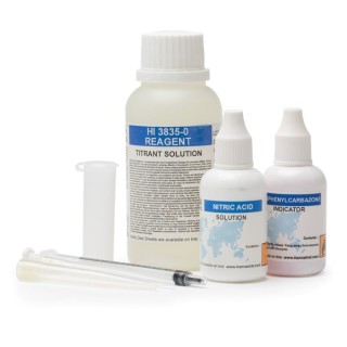HI3835 Salinity Chemical Test Kit, 0–40 g/kg, 110 Tests, Titration | EnvMart