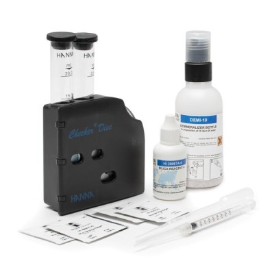 Silica Chemical Test Kit HI38067, 0–800 mg/L, Checker Disc, 100 Tests | EnvMart