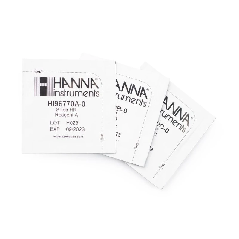 Silica High Range Reagents HI96770-03, 300 Tests, USEPA 370.1 | EnvMart