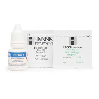HI705-25 Silica Low-Range Checker Reagents | 25 Tests | Heteropoly Blue Method | EnvMart