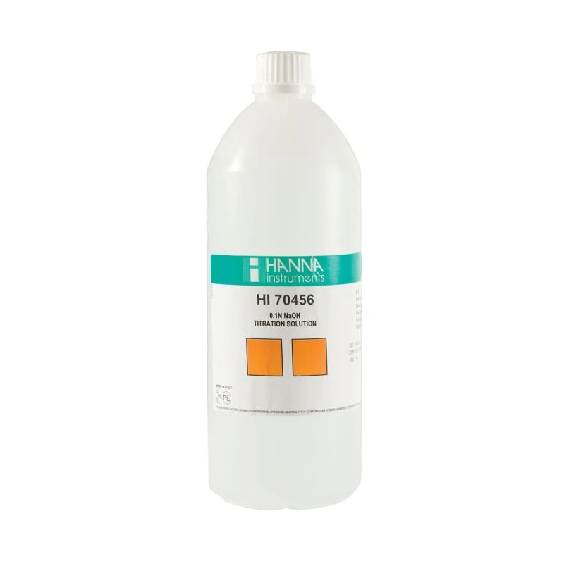 Hanna HI70456 Sodium Hydroxide 0.1N Titrant Solution, 1L for Lab Titrations | EnvMart