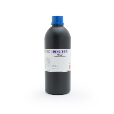 Hanna HI4016-02 Sodium ISE Calibration Standard, 100 ppm, 500 mL | EnvMart