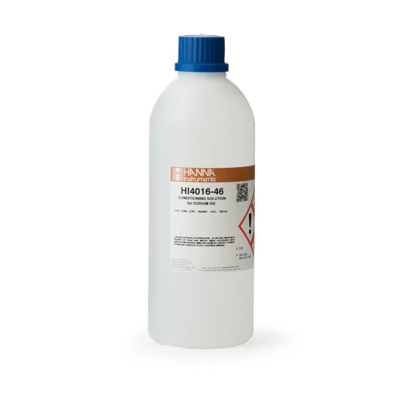 Hanna HI4016-46 Sodium ISE Conditioning Solution 500 mL for FC300B | EnvMart