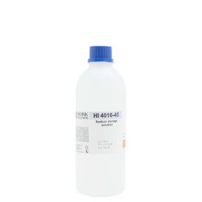 Sodium ISE Storage Solution HI4016-45 | 500 mL Bottle for Sodium Ion Selective Electrode – EnvMart