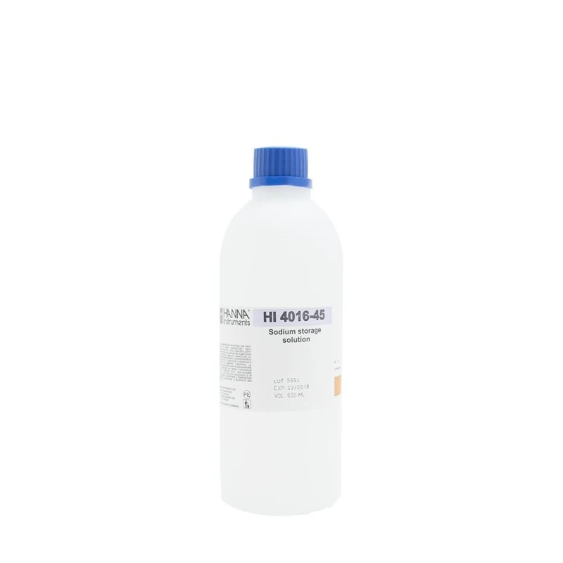 Sodium ISE Storage Solution HI4016-45 | 500 mL Bottle for Sodium Ion Selective Electrode – EnvMart
