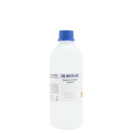 Sodium ISE Storage Solution HI4016-45 | 500 mL Bottle for Sodium Ion Selective Electrode – EnvMart
